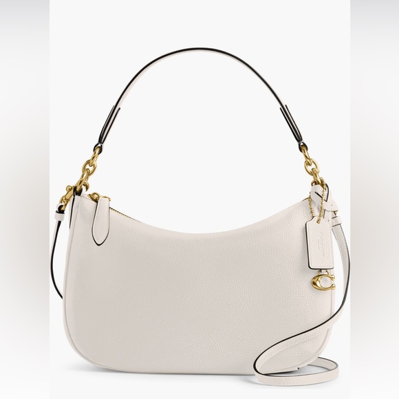 Coach Polished Pebbled Leather Crossbody Bag - Picture 5 of 8